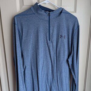 Blue Men XL Under Armour 1/4 Zip